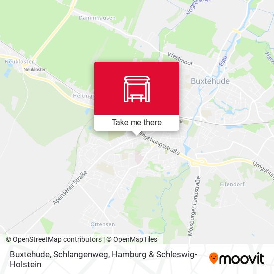 Buxtehude, Schlangenweg map