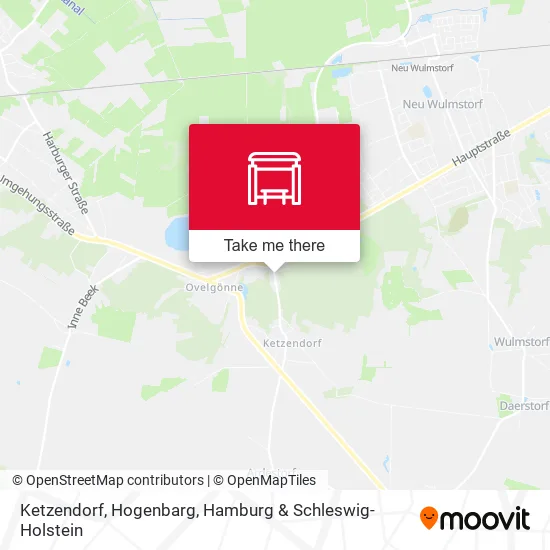 Карта Ketzendorf, Hogenbarg