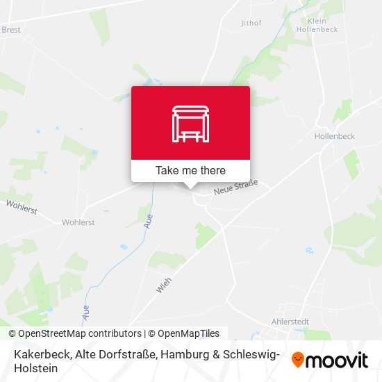 Kakerbeck, Alte Dorfstraße map