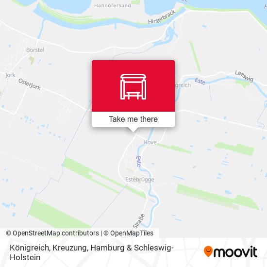 Königreich, Kreuzung map