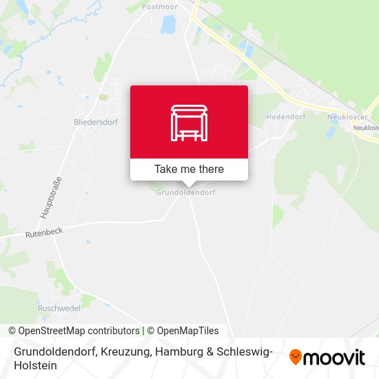 Grundoldendorf, Kreuzung map