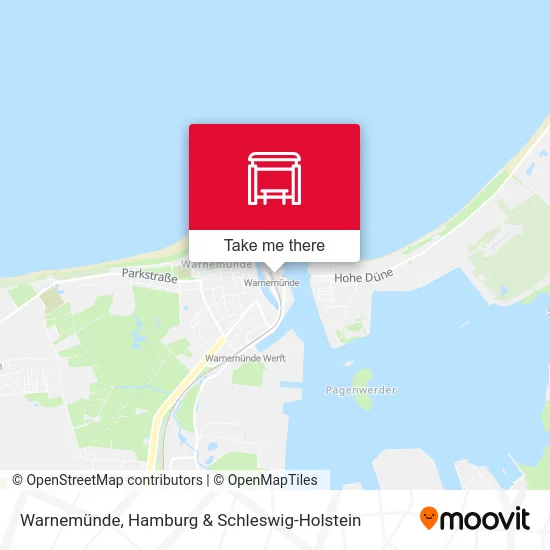 Карта Warnemünde