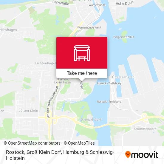 Rostock, Groß Klein Dorf map