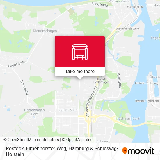 Rostock, Elmenhorster Weg map