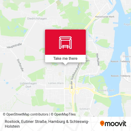 Rostock, Eutiner Straße map