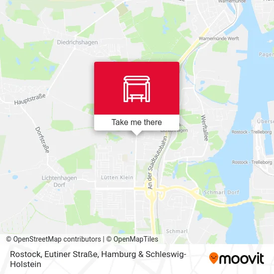 Rostock, Eutiner Straße map
