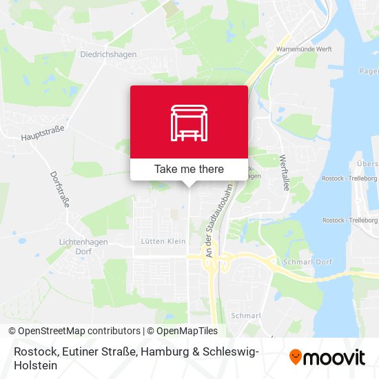 Rostock, Eutiner Straße map