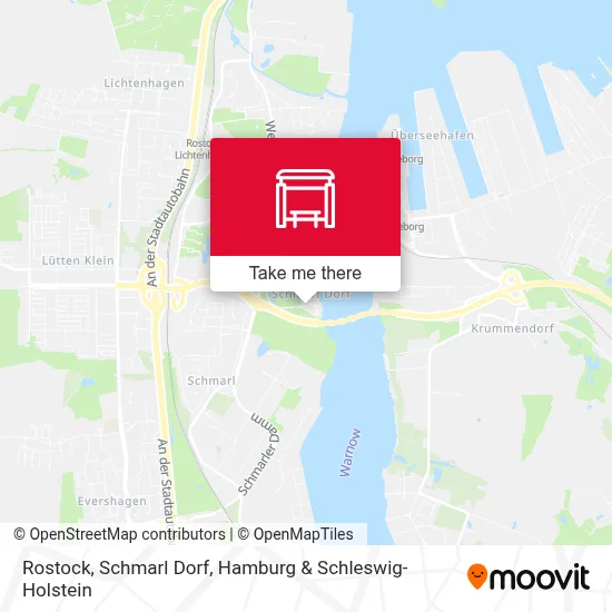 Rostock, Schmarl Dorf map