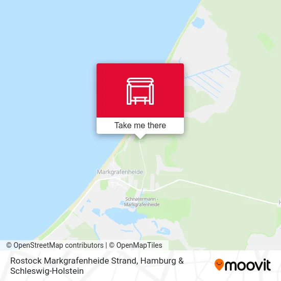 Карта Rostock Markgrafenheide Strand