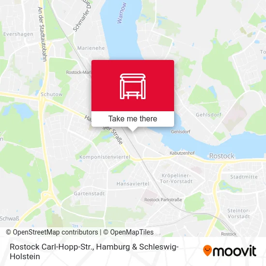 Карта Rostock Carl-Hopp-Str.
