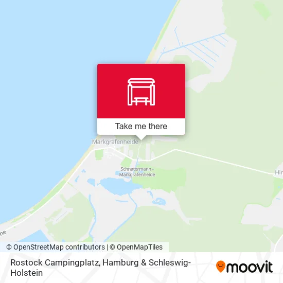 Карта Rostock Campingplatz