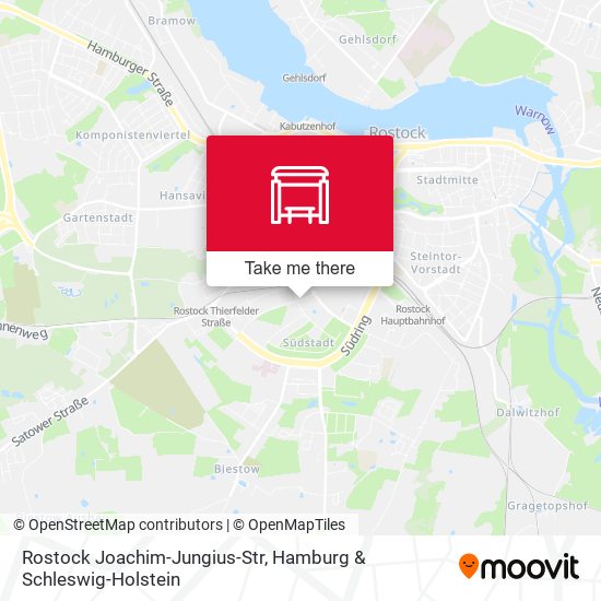 Rostock Joachim-Jungius-Str map
