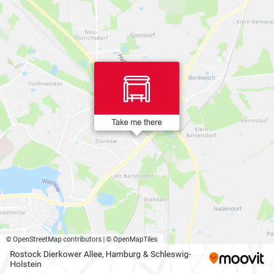 Карта Rostock Dierkower Allee
