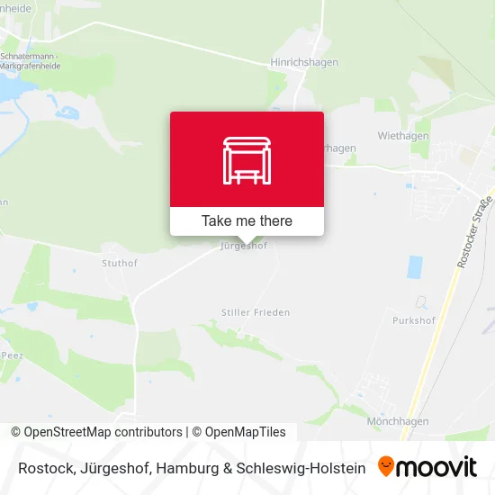 Rostock, Jürgeshof map