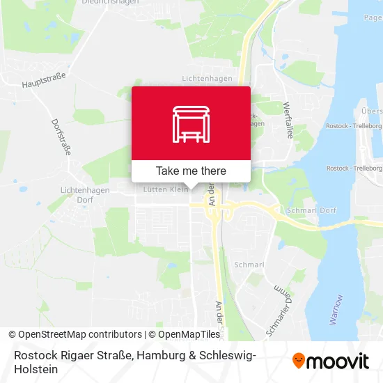 Карта Rostock Rigaer Straße