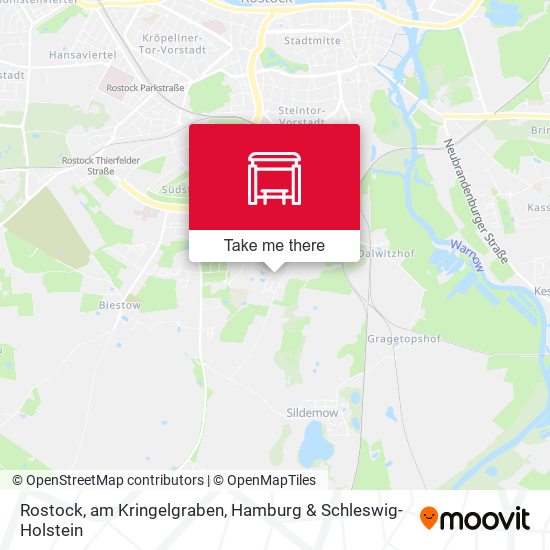 Rostock, am Kringelgraben map