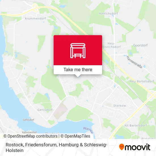 Rostock, Friedensforum map