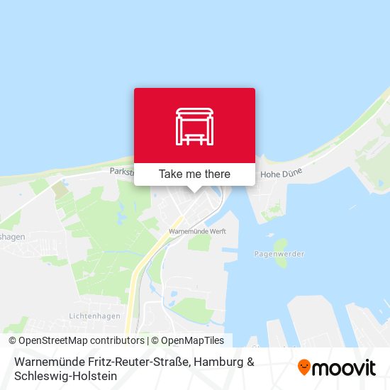 Warnemünde Fritz-Reuter-Straße map