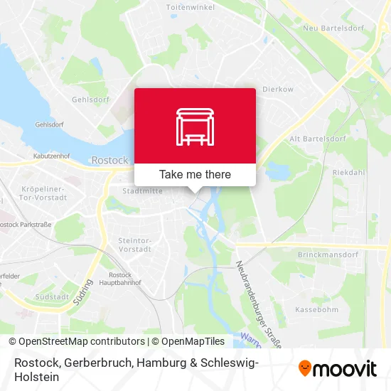 Карта Rostock, Gerberbruch