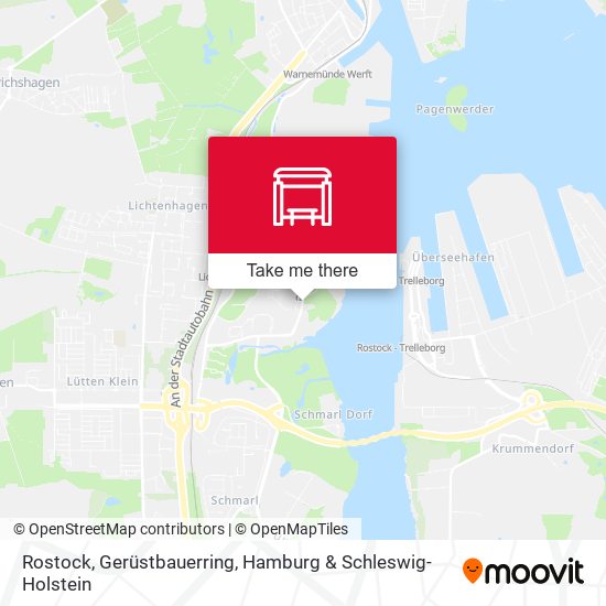 Rostock, Gerüstbauerring map