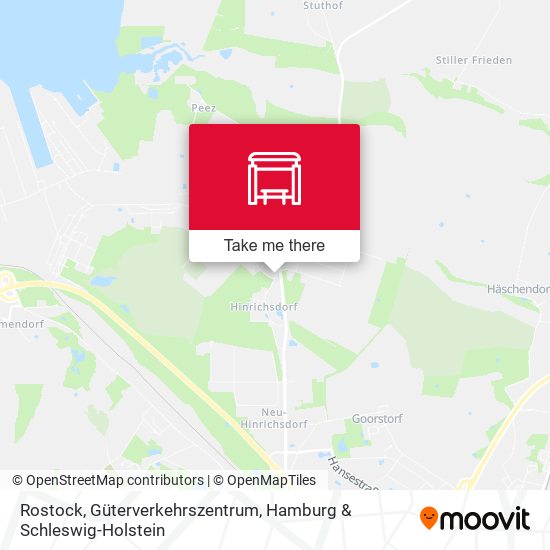 Rostock, Güterverkehrszentrum map