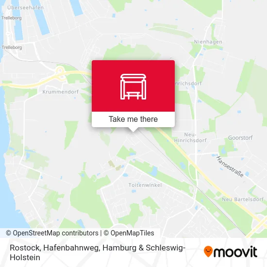 Rostock, Hafenbahnweg map
