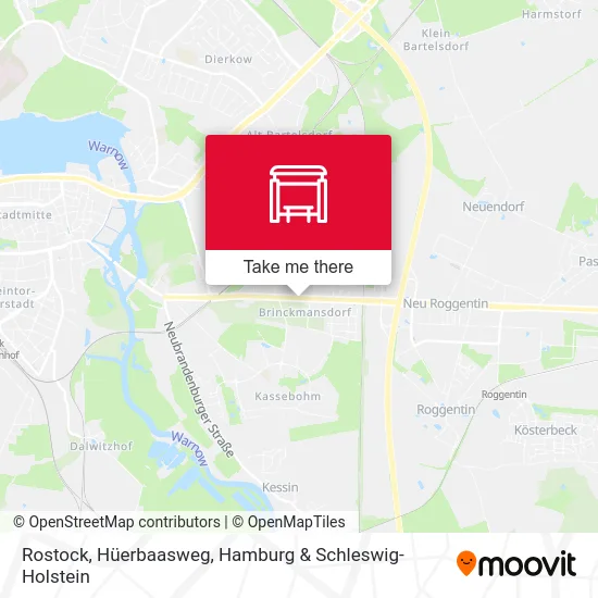 Rostock, Hüerbaasweg map