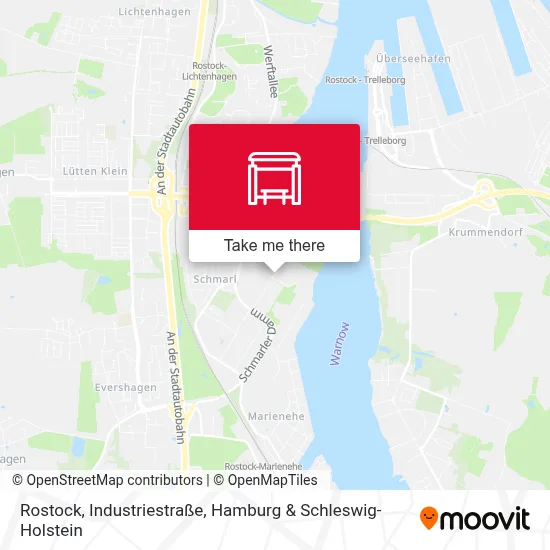 Rostock, Industriestraße map