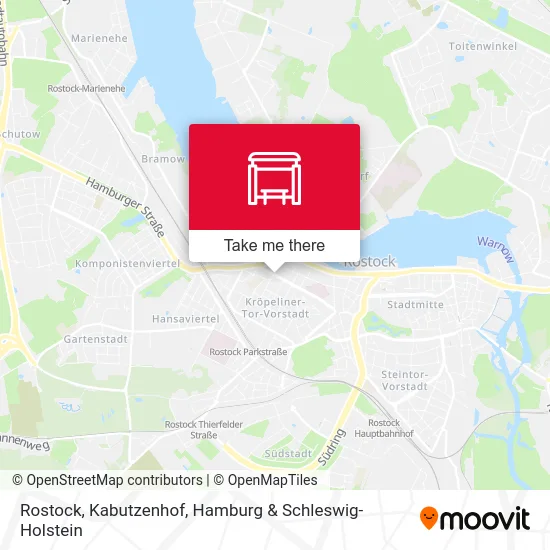 Rostock, Kabutzenhof map