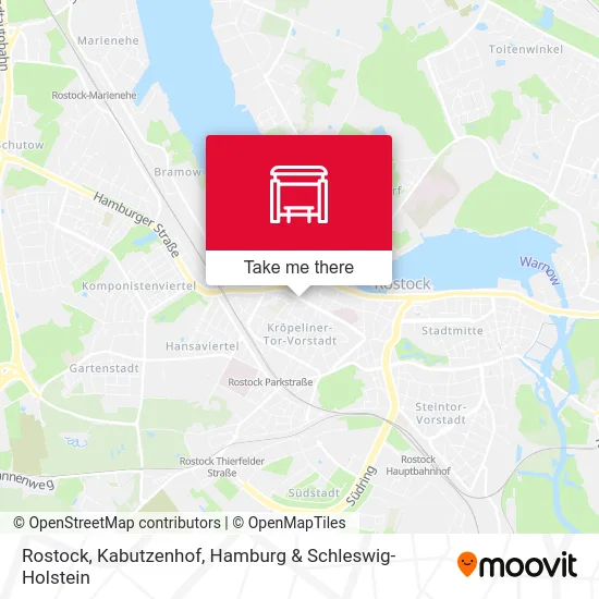 Rostock, Kabutzenhof map