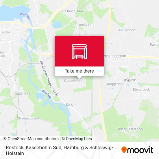 Rostock, Kassebohm Süd map