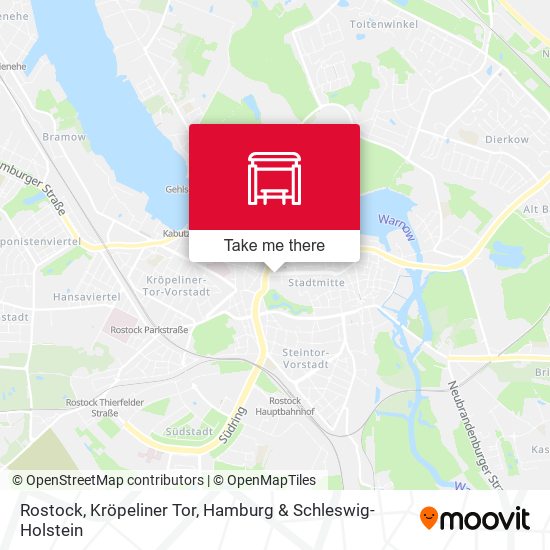 Rostock, Kröpeliner Tor map