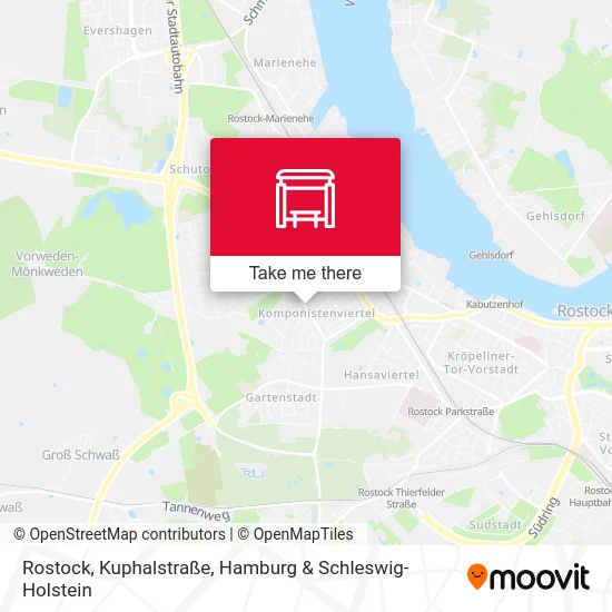 Rostock, Kuphalstraße map