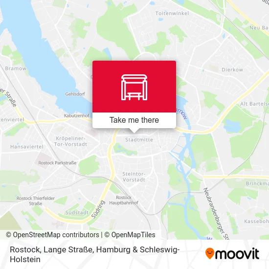 Rostock, Lange Straße map