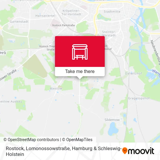 Rostock, Lomonossowstraße map
