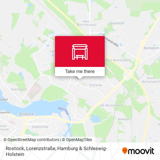 Rostock, Lorenzstraße map