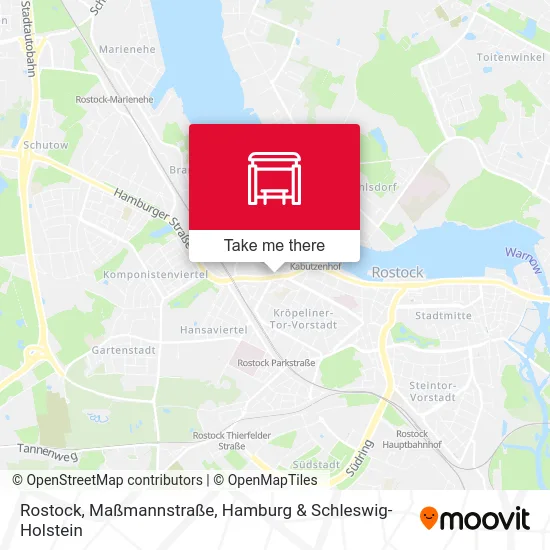 Rostock, Maßmannstraße map