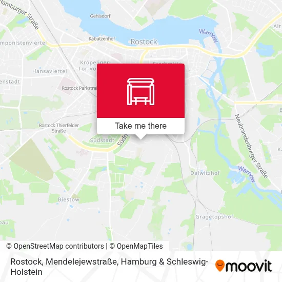 Rostock, Mendelejewstraße map