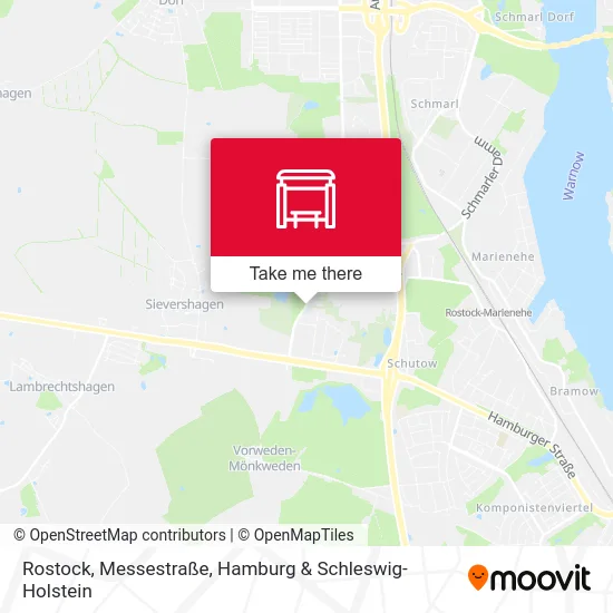 Rostock, Messestraße map