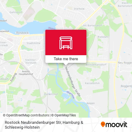 Карта Rostock Neubrandenburger Str