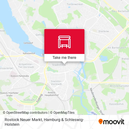 Rostock Neuer Markt map