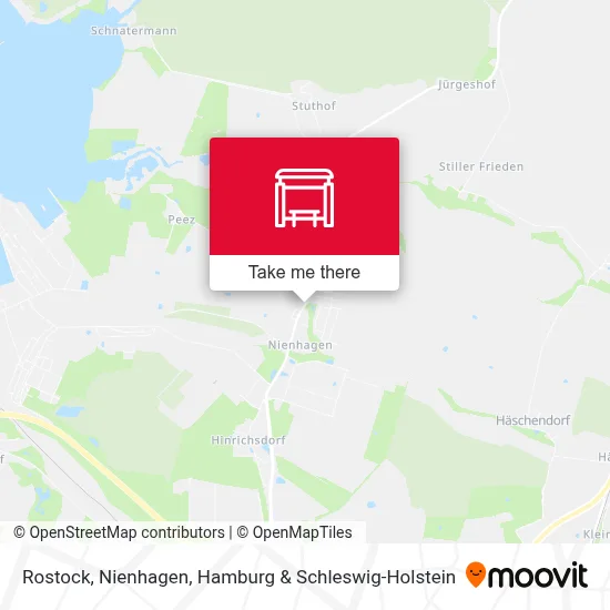 Rostock, Nienhagen map