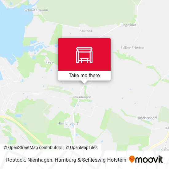 Rostock, Nienhagen map