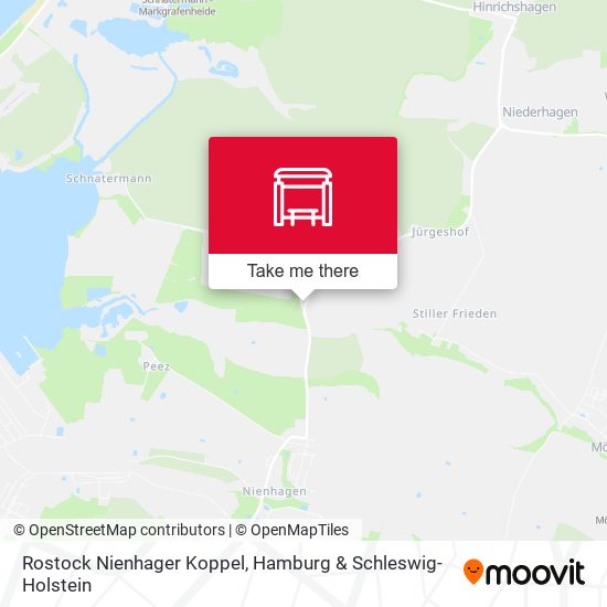 Rostock Nienhager Koppel map