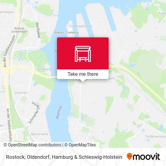 Карта Rostock, Oldendorf