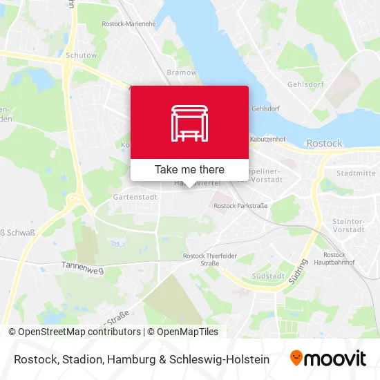 Карта Rostock, Stadion