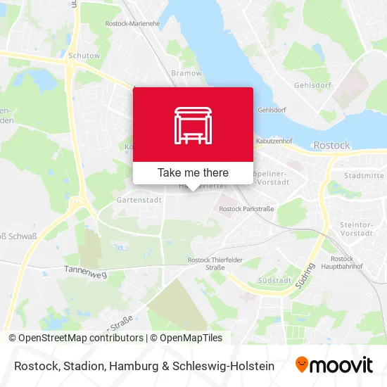 Карта Rostock, Stadion