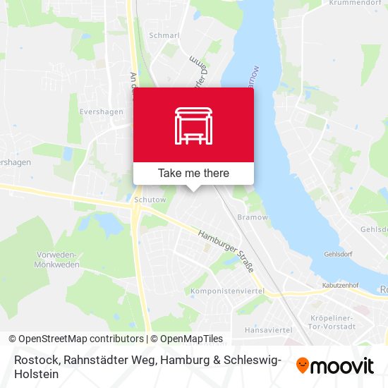 Rostock, Rahnstädter Weg map