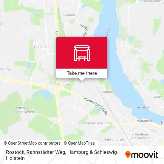 Rostock, Rahnstädter Weg map