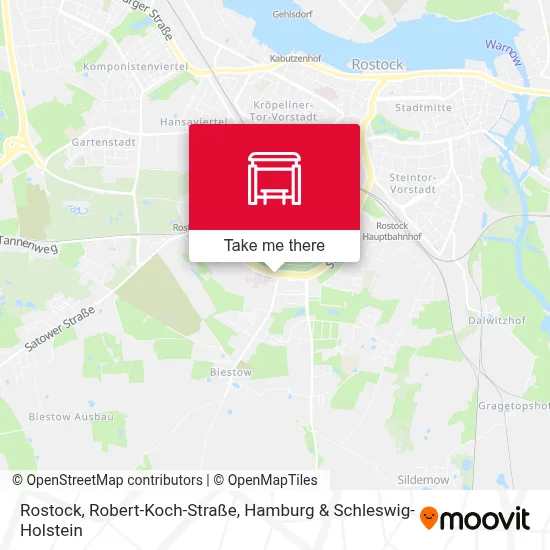 Rostock, Robert-Koch-Straße map